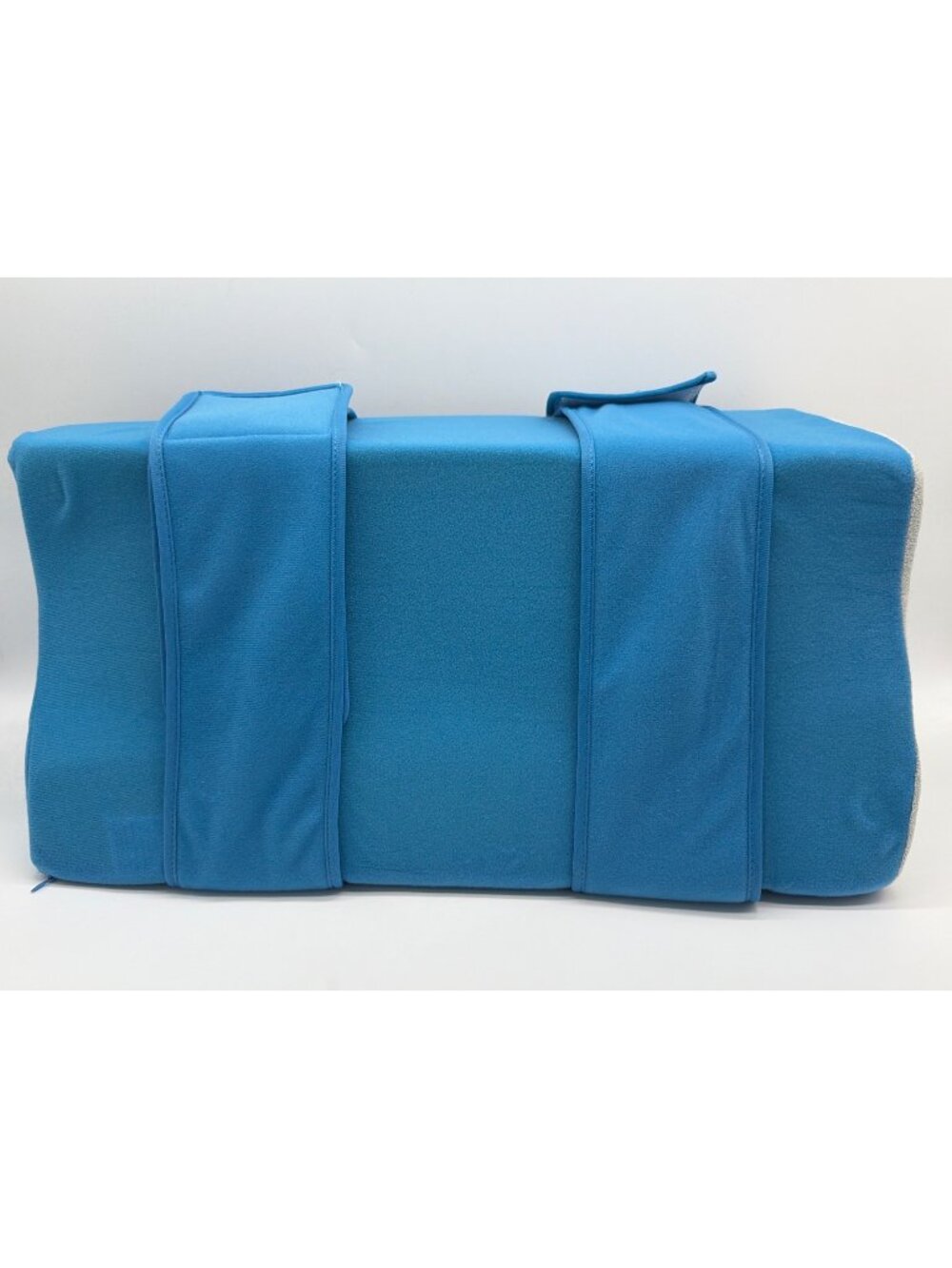 Hip Abduction Pillow With Adjustable Straps Blue 100% Polyester Lightweight & Du